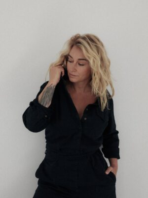 onesie z długimi nogawkami ALL CASUAL vintage black