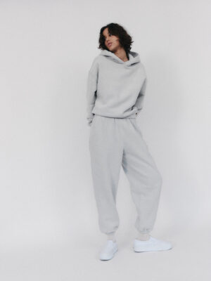 bluza z kapturem cropped SMOOTH COTTON seasalt