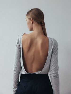 longsleeve BACK EN ROUTE grey