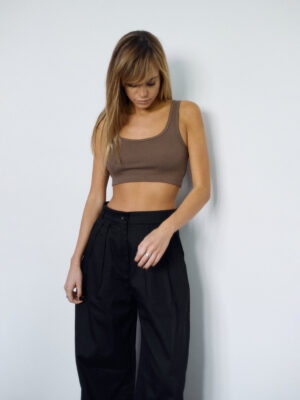 top NOUS khaki