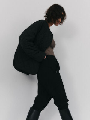 przejściowa kurtka oversize COUETTE black